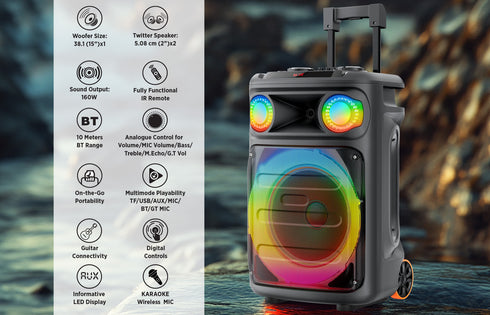 Intex Thriller 1600 Trolley Speaker | 160W Speaker